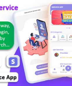 Handy Service APP | Multi Service | Nearby Service | Multi Categories | Multi Payment Gateways