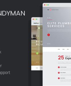 Handyman - House Repair & Renovation WordPress Theme