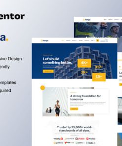 Hanga - Construction & Building Elementor Template Kit