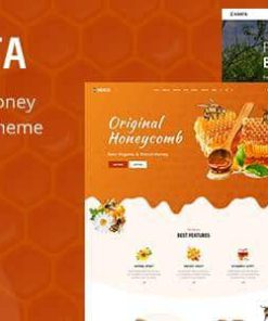 Hanta - Beekeeping and Honey Shop WordPress Theme