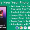 Happy New Year 2023 Photo Frame Editor App with Admob Ads