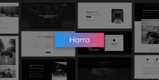 Harro - Creative Multi-Purpose HubSpot Theme