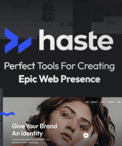 Haste | Multipurpose & WooCommerce WordPress Elementor Theme