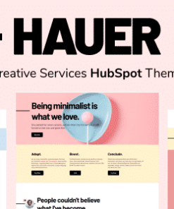 Hauer - Creative Services HubSpot Theme