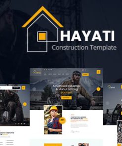 Hayati - Construction PSD Template