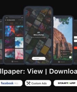 HD Wallpaper Mobile Application (Admob, Facebook Audience Network, Google Pay and many more