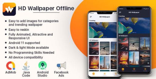 HD Wallpaper Pro Offline 2021 (with fully Animated UI)