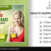 Health & Fitness | Health Supplement Banner (HF006)