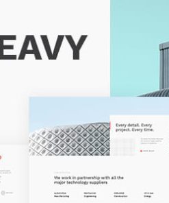 Heavy - Industrial WordPress Theme