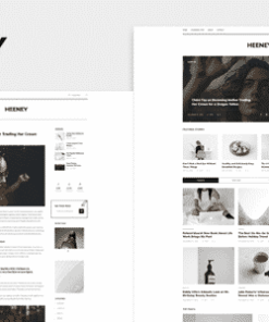 Heeney - Modern Blog WordPress Theme