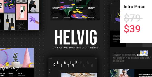 Helvig - Creative Portfolio Theme