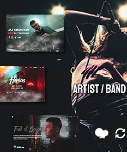 Herion - A WordPress Theme for the Music Industry