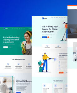 Hexafy – Cleaning company WordPress Theme