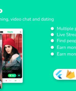 Heyto - Live Streaming (iOS, Android and Web) Paid Video calls and Dating, Payouts with Admin Panel