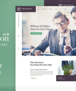 Hicks & Hynson - Law Firm/Attorney  WordPress Theme