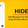 HIDEit File Manager - Hide Any File - Android source with Admob Ads