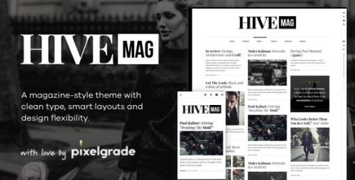 HiveMag - An Elegant WordPress Blog Theme