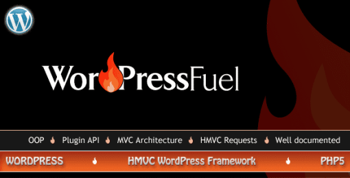 (H)MVC Plugin Development Framework for WordPress