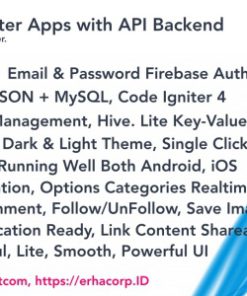 Hobbies - Social Flutter Apps With API Backend, PHP, MYSQL, CI