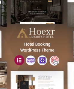 Hoexr - Hotel Booking WordPress Theme