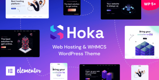 Hoka - Web Hosting & WHMCS WordPress Theme