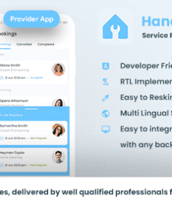 Home Service Finder | Provider | Booking Android + iOS App Template | 2 Apps | FLUTTER 2 | Handyzone