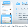 Home Service Finder| Provider| Booking Android + iOS App Template|2 Apps| HTML+CSS IONIC 5 Handyzone