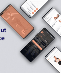 Home Workout Fitness Android App Template + iOS App Template | Flutter | Fitzone app