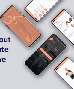 Home Workout Fitness Android App Template + iOS App Template | React Native | FitnessFirst