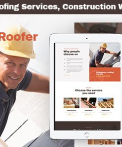 HomeRoofer | Roofing Company Services & Construction WordPress Theme