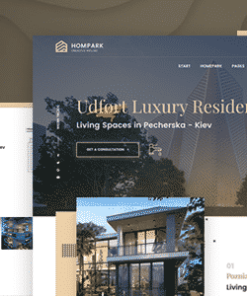 Hompark | Real Estate & Luxury Homes Theme