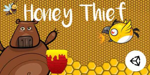 Honey Thief Game | Unity  Casual Project for android and iOS