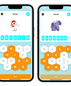 Honey Word Puzzle Game | SwiftUI Full iOS Game For Kids