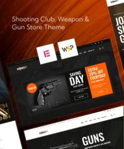 Honor | Shooting Club & Weapon and Gun Store Theme