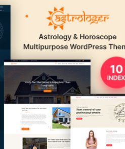 Horoscope and Astrology WordPress Theme With AI Content Generator