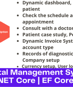 Hospital Management System | ASP.NET Core | EF Core