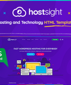 HostSite - Hosting and Technology HTML + WHMCS Template