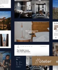 Hoteller - HTML Template