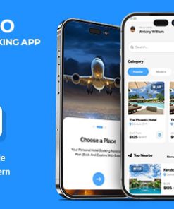 HOTILO - React Native Hotel Booking Mobile UI Template