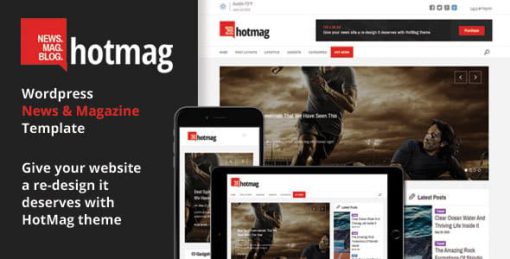 HotMag - Responsive WordPress News, Magazine and Blog Template