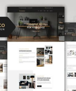 Housedeco - Interior Design Elementor Template Kit