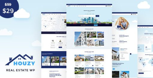 Houzy - Real Estate WordPress Theme