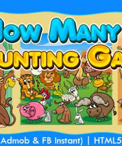 How Many Counting Kids Game (Construct 3 | C3P | HTML5) Admob and FB Instant Ready