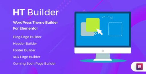 HT Builder Pro  - WordPress Theme Builder for Elementor