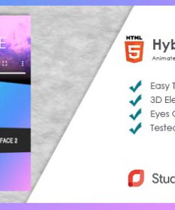 HTML5 Hybrid 3D Cube (with video)