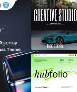 Hubfolio - Creative Portfolio & Digital Agency WordPress Elementor Theme