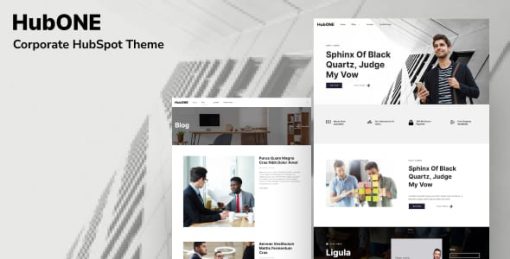 HubOne - Corporate Business HubSpot Theme