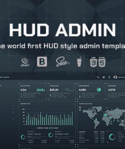 HUD - Bootstrap 5 Admin Template