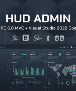 HUD - .NET Core 6.0 MVC Admin Template