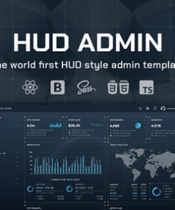 HUD - React 18 Bootstrap Admin Template